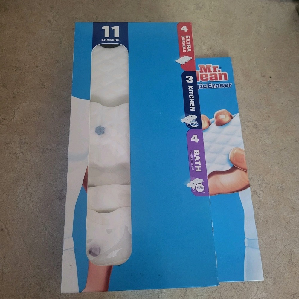 Mr. Clean Magic Eraser Extra Durable for Kitchen Bath Magic‎ Eraser 11 Count